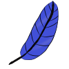 Blue Feather