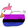 Genderfluid Duckling