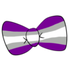 Gray Ace Bow