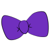 Purple Bow